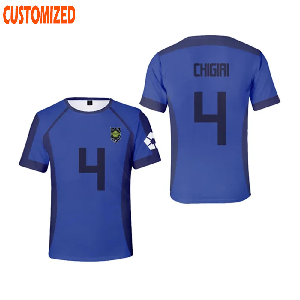 เสื้อยืด.Cosplay.Blue.Lock.Isagi.Yoichi.Hyoma.Chigiri.Meguru.Bachira.สำหรับ.แฟน.อนิเมะ