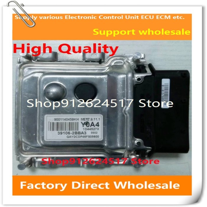 ECM ME17.9.11.1 ECU 39106-2BBA3 Y0A3 Electronic Control Unit Car Accessories 39128-2B580 S67R For H