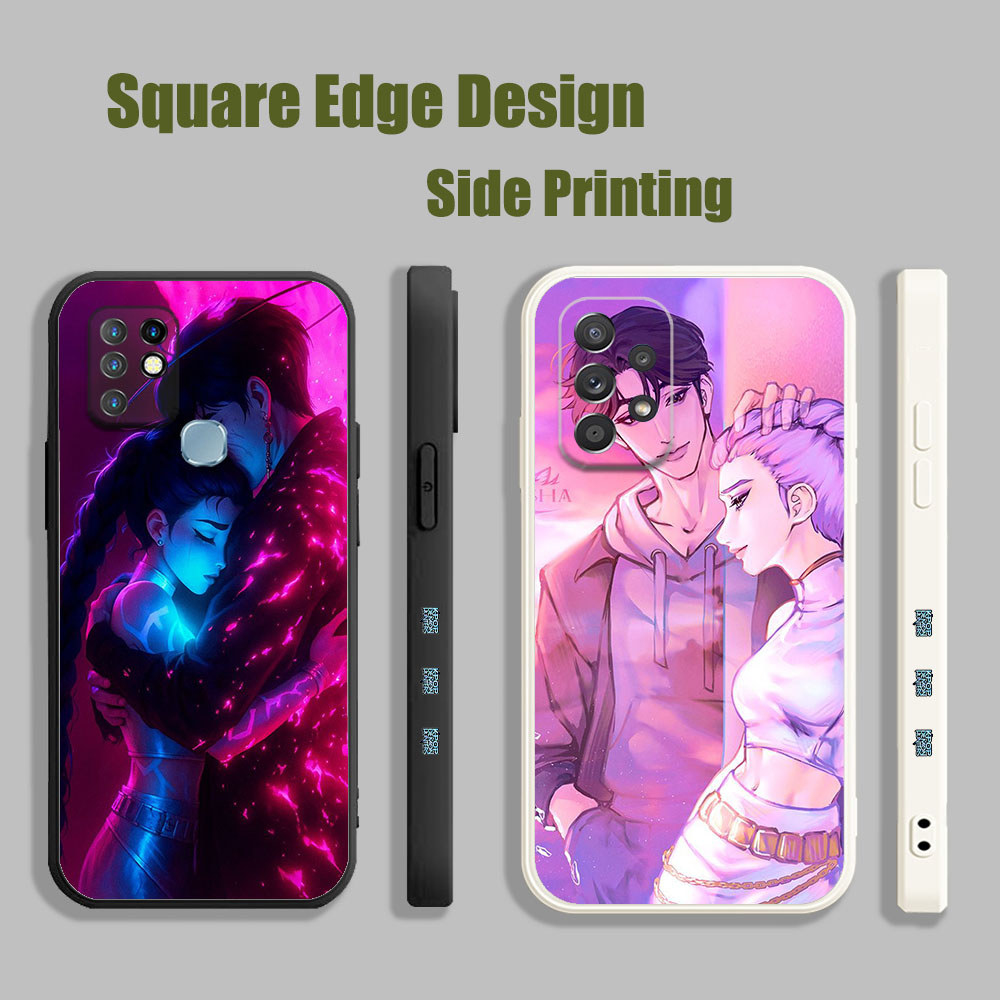 ปลอกสําหรับ Vivo Y91/Y93/Y91i/Y95 Y91C Y15A Y15S Y53 V11i Z3i S1 V21e Y76 Kpop Demon Hunters Rumi X 