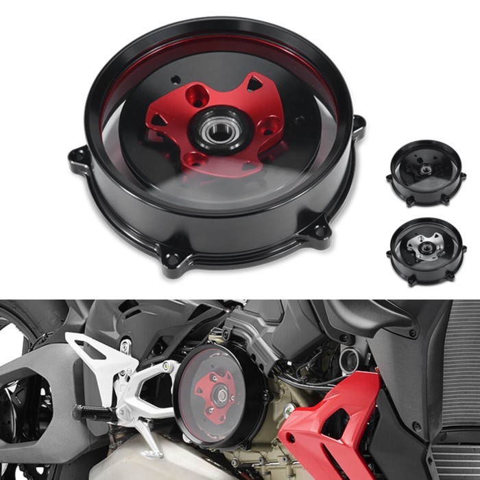Motorcycle Clutch Cover For Ducati PANIGALE V4 / V4S (2022-2025) , V4/S 1100 (2018-2021), STREETFIG