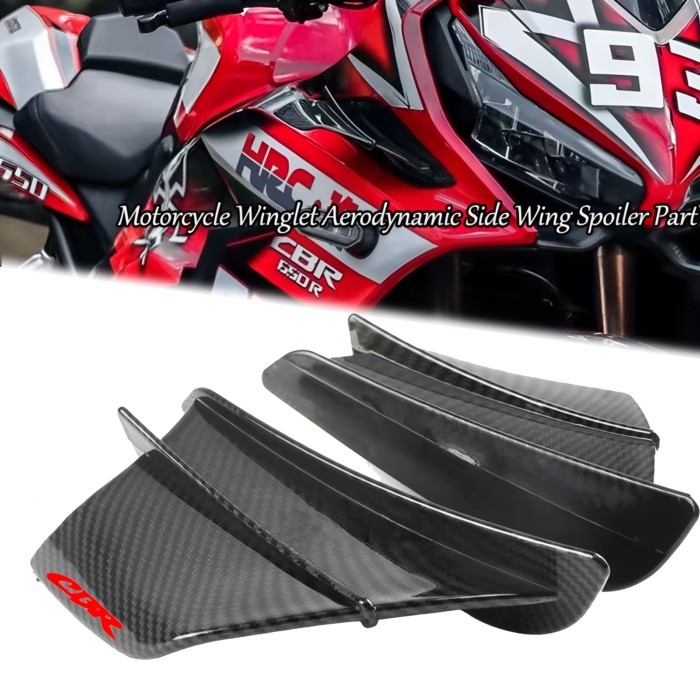 For Honda CBR CBR1000RR CBR600RR CBR650R CB650R CBR500R CBR400R 250R Universal Motorcycle Winglet A