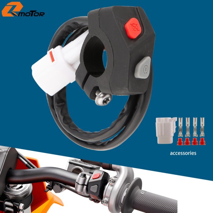 Motorcycle Electric Start button kill switch For KTM 125-500 SX SX-F XC XC-F 2023-2025 XC-W XCF-W 2