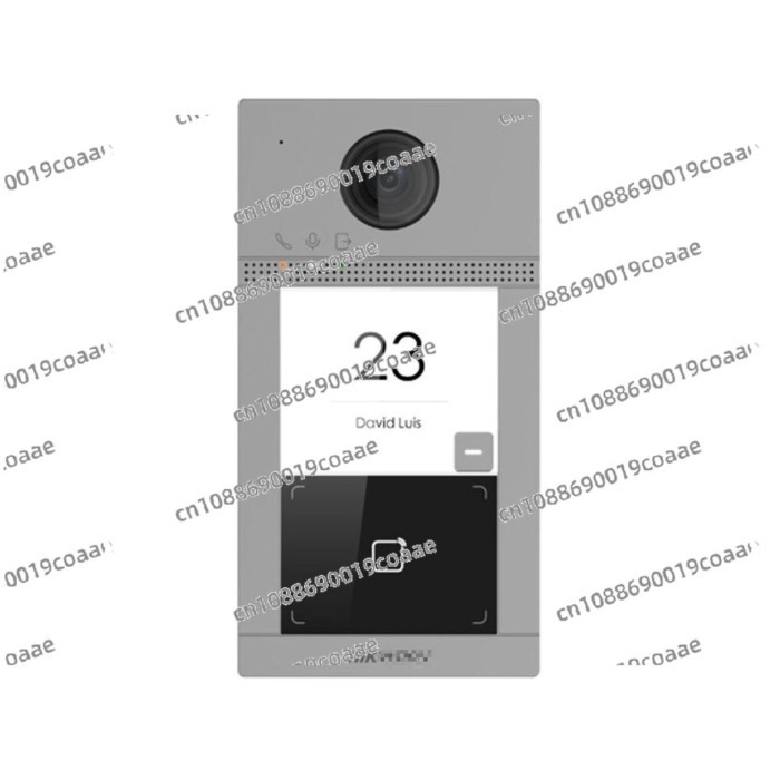 DS-KV8113-WME1 (B) 1 Button Metal Villa Doorman Station