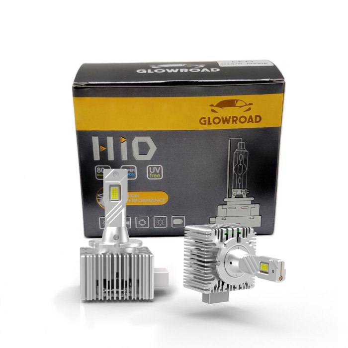 Car Flashing D1S LED Headlights D3S D2S D4S D5S D8S 35W 55W Xenon Lights Turbo LED CSP Chip Plug an