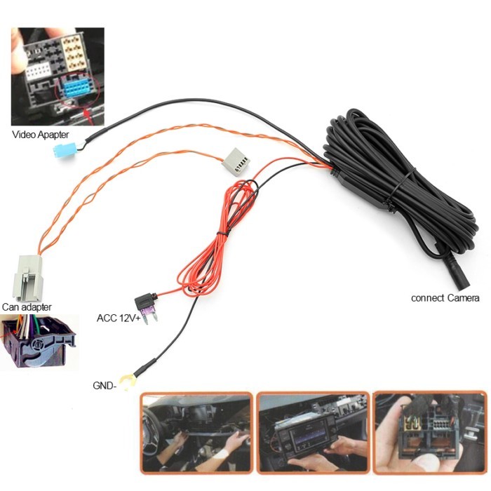 RCD330 Rear view Camera For  Audi Q2 Q2L A5 Skoda karoq KODIAQ Cayenne Polo Bora Support Steering W