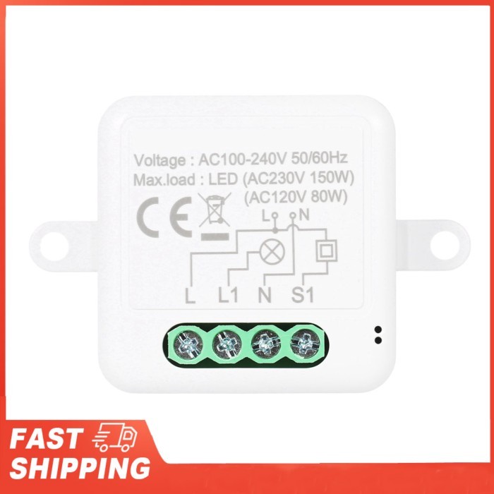 Zigbee Dimmer Switch Module App Remote Control Curtain Switch Works with Home 1 Gang Switch Tools