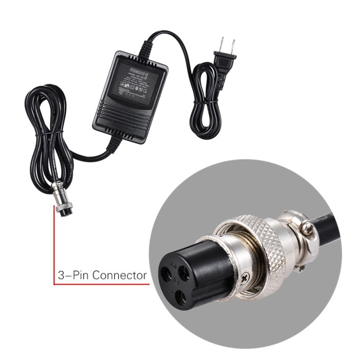 3-Pin Connector 220V Input EU Plug 17V 420mA Mixing Console Mixer Power Supply AC Adapter for Yamah