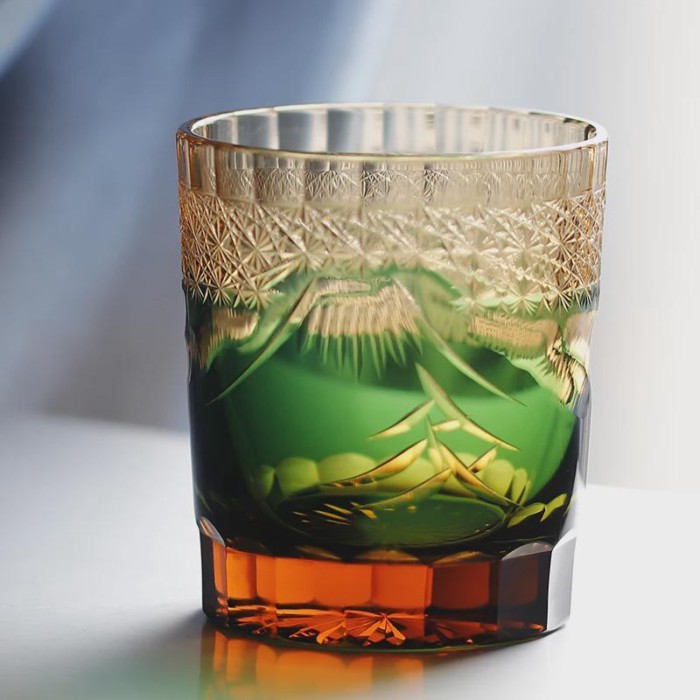 Creative Hand Cut To Clear Whiskey Glass Crystal Glass Whiskey Glass