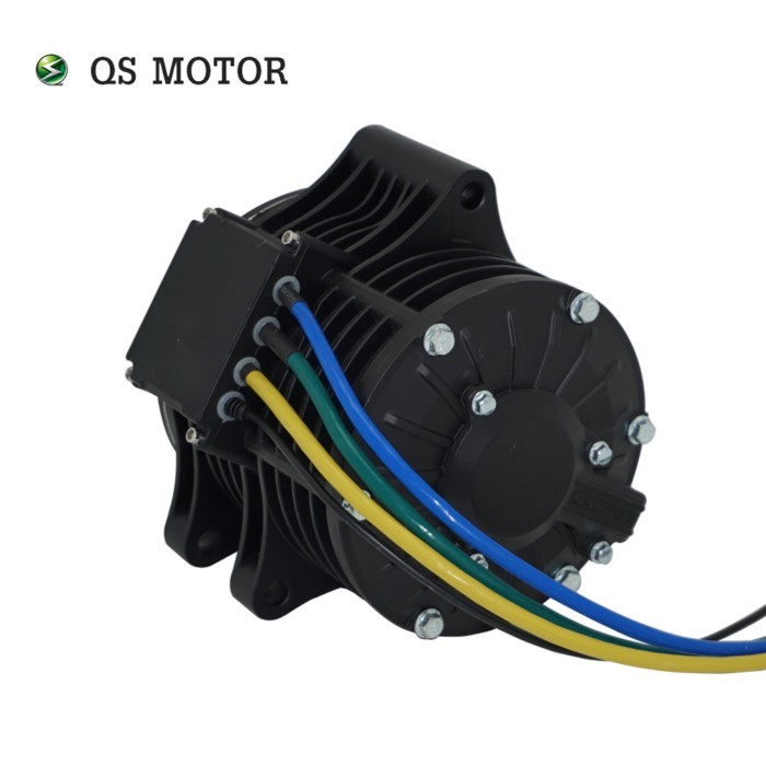 QS Motor QS138 3000W V2 Mid Drive Motor 6000W Max Continous 72V100KPH With Sprocket Design