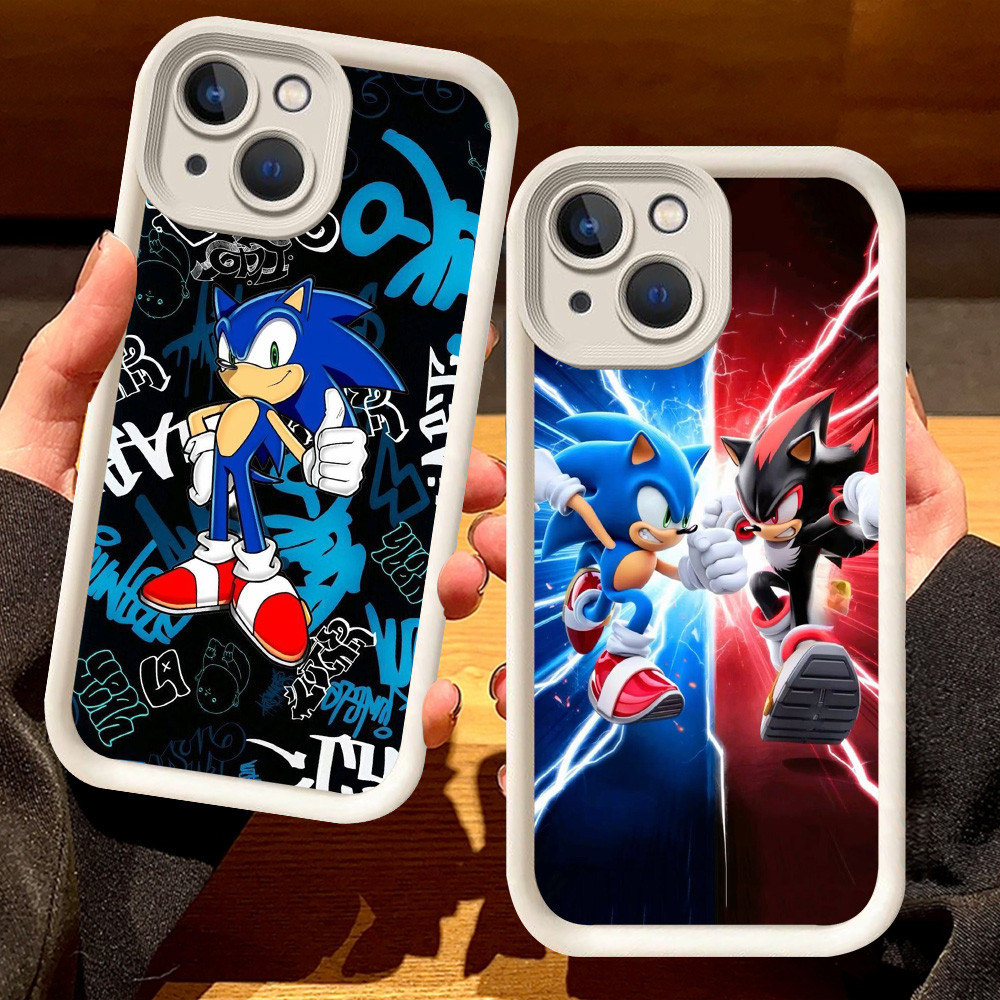 G-4 Sonic Casing สําหรับ iPhone 8 7 13 14 Pro Max Plus สีดําและสีขาว