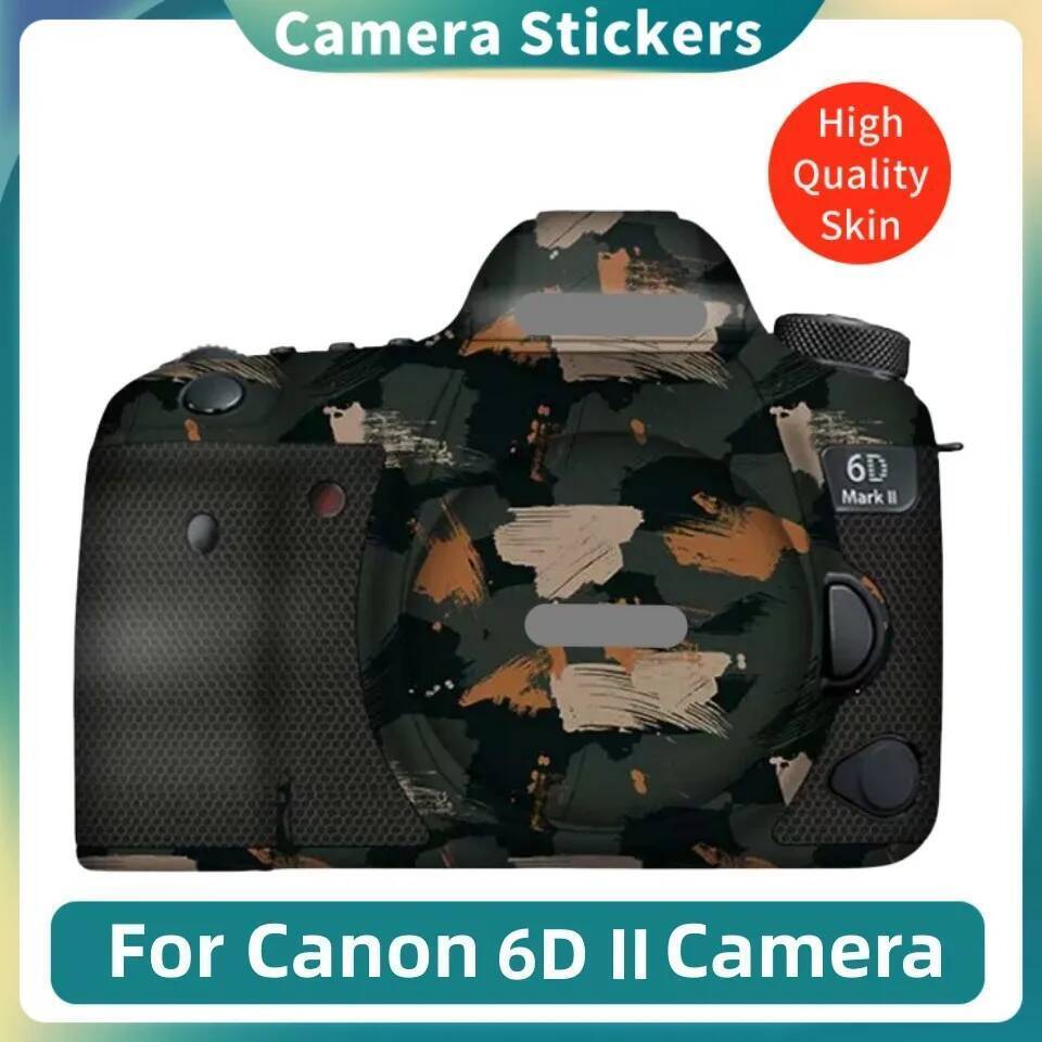 6D2 6DII 6DM2 กล้องสติกเกอร์ Coat Wrap ป้องกันฟิล์ม Protector ไวนิล Decal ผิวสําหรับ Canon 6D MARK I