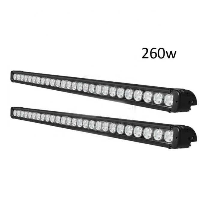 OVOVS Super Bright Offroad Single Row Led Light Bar 260W Led Work Light Bar