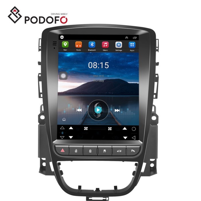 Podofo 9.7" Android Car Radio For Buick Excelle GT/Opel Astra 2006-2014 Car Stereo Carplay Android