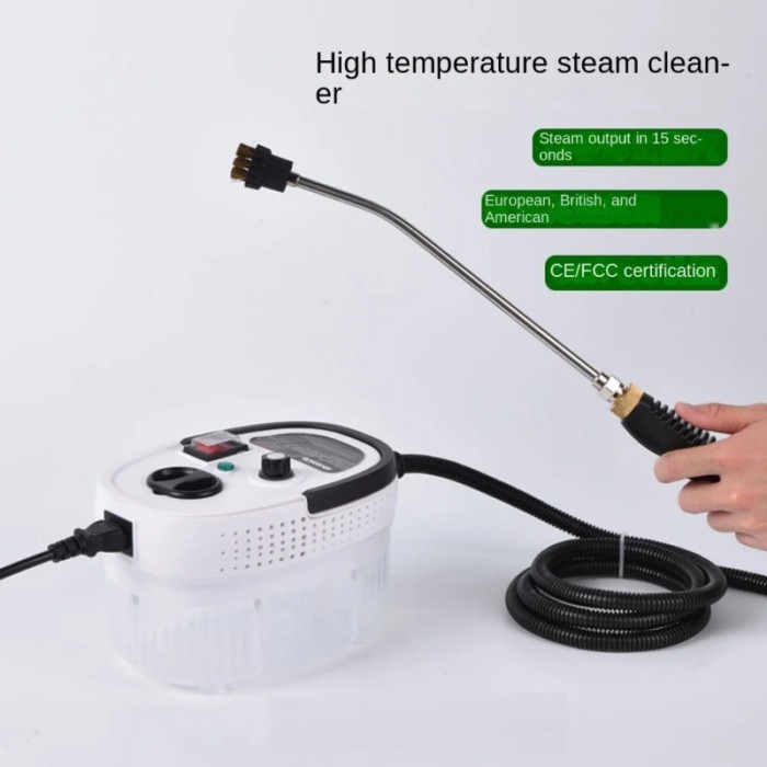 Steam Cleaner 2500W High Pressure Steam Cleaner Handheld High Temperature Steam Cleaner For Home Ki