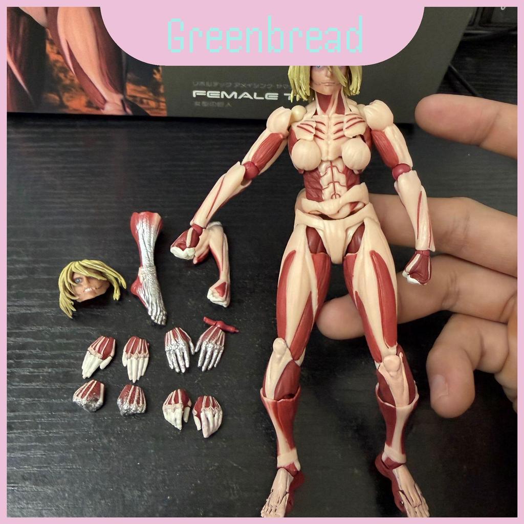 Desk Decor Office Attack On Titan Pvc Figurine พร้อมรายละเอียดและข้อต่อ