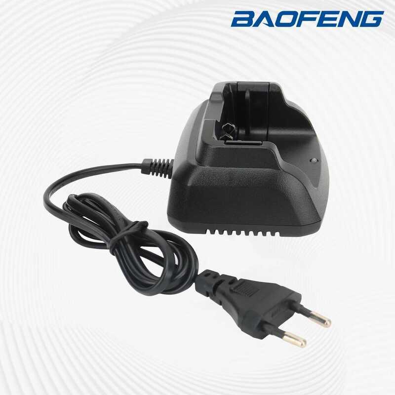 ▥  Uv-5Rh Us/Eu Charger Desktop Base Walkie Talkie UV 5Rh Uv-5Rm Gm-5Rh Two Way Radio Ac