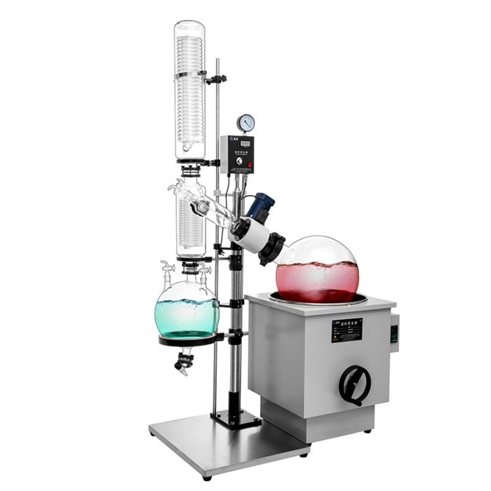 Popular Lab Machine Vacuum Distillation Digital Rotary Evaporator Factory
