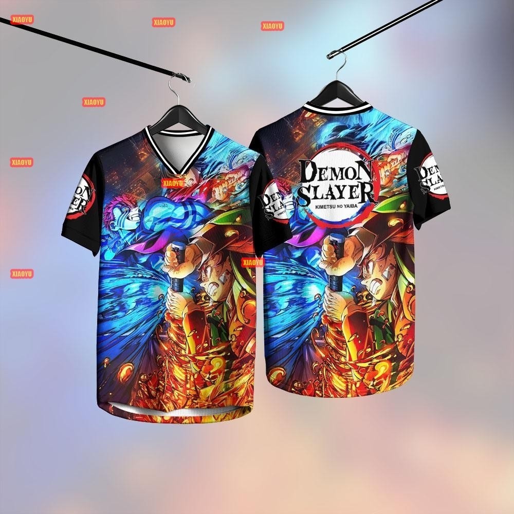 เสื้อยืดDemon Slayer Zouma Monzekoro Tomoe Gomorau พิมพ์ลาย3Dเต็มตัว เสื้อกล้ามแห้งเร็วสำหรับใส่ทุกว