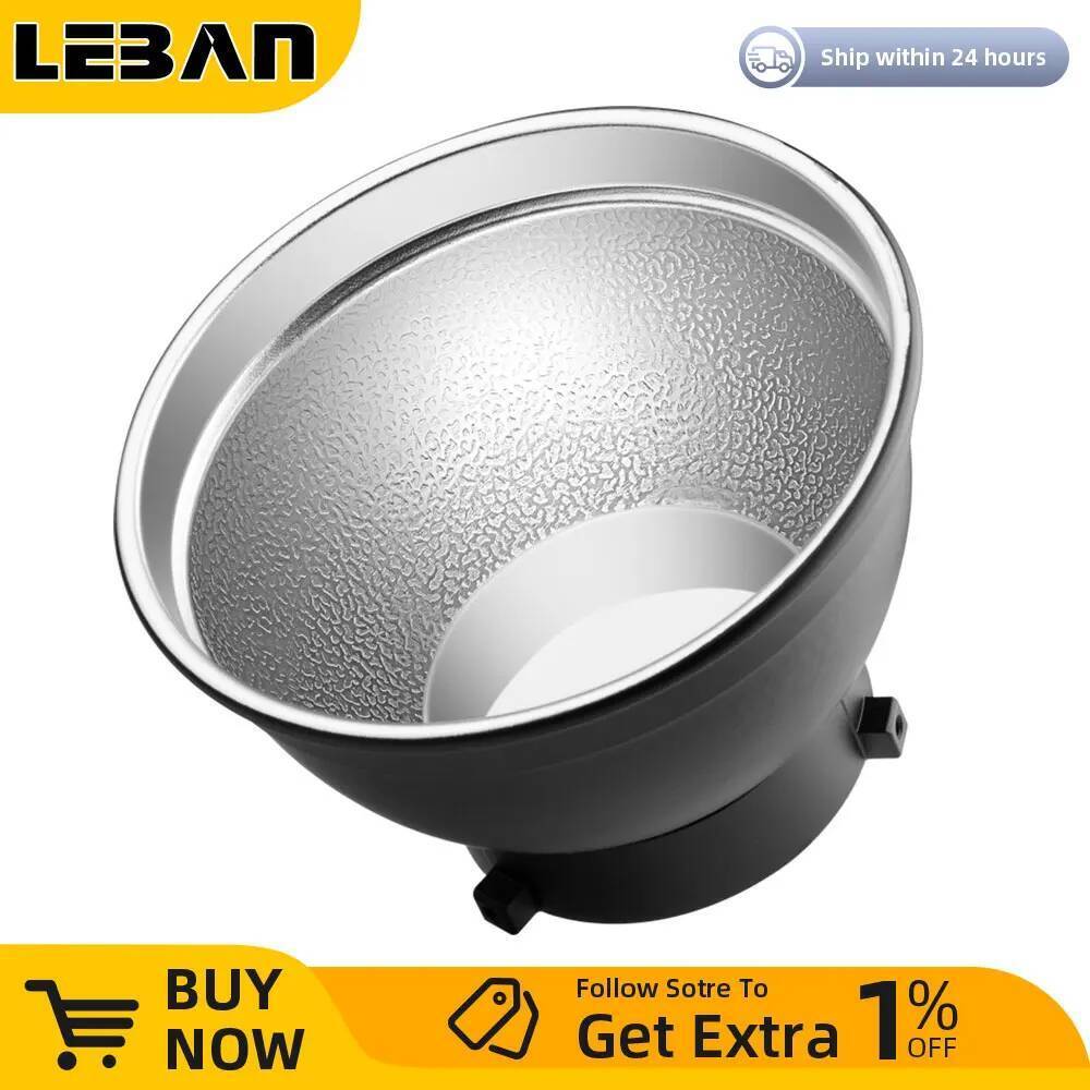 183mm Standard Reflector Bowens Mount สําหรับ Godox DE400 SK400II SL-60W SL-150W SL-200W SL150II สตู