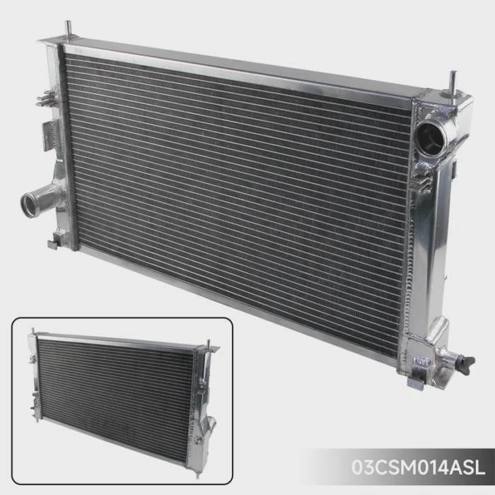 High Performance Radiator 40mm Dual Core For Toyota 86 GT/FT86 ZN6 FA20 Subaru BRZ Scion FR-S ZC6 F