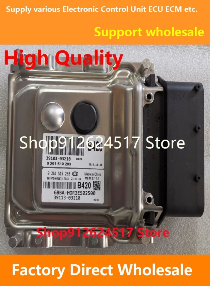 ECU 39113-03218/C21 39110-2BES0/K02B 39104-03005/253 39111-03945 Engine Computer Board ME17.9.11.1