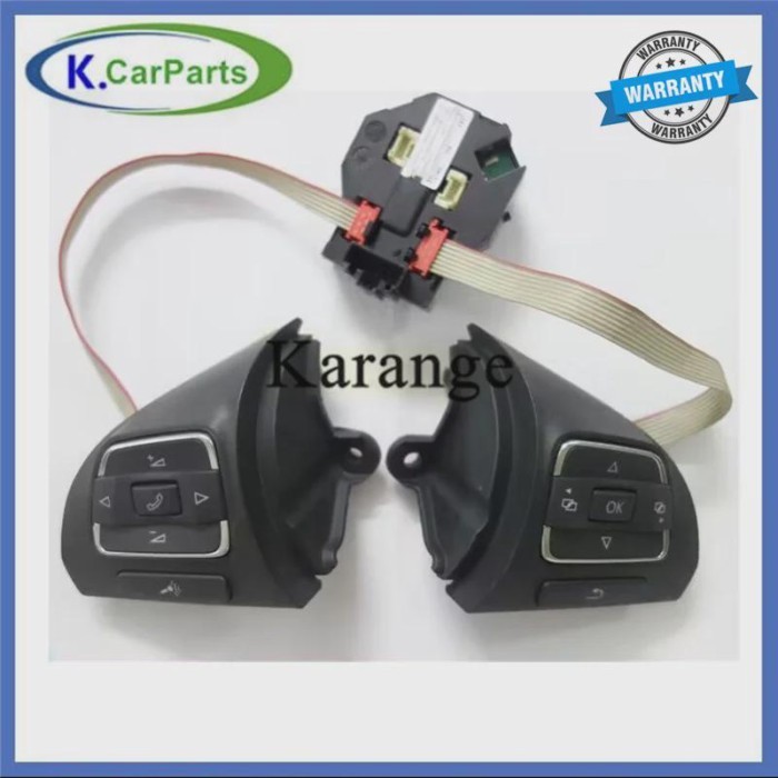 Multi-Function Steering Wheel Button Switch 5C0959537A For VW Jetta Golf MK6 EOS Tiguan 5C0959538B