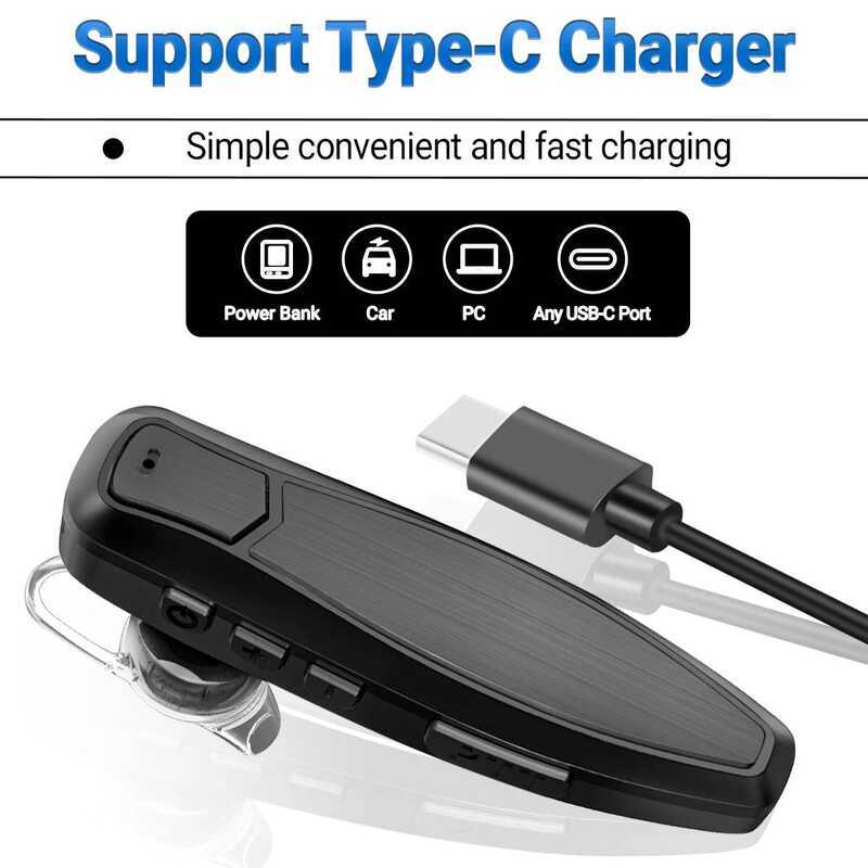 ▥ หูฟังไร้สายหูฟังบลูทูธพร้อมที่ชาร์จสำหรับ Uv-5R Uv-82 Uv-17 Uv-16 Bf-888S Retevis Kenwood