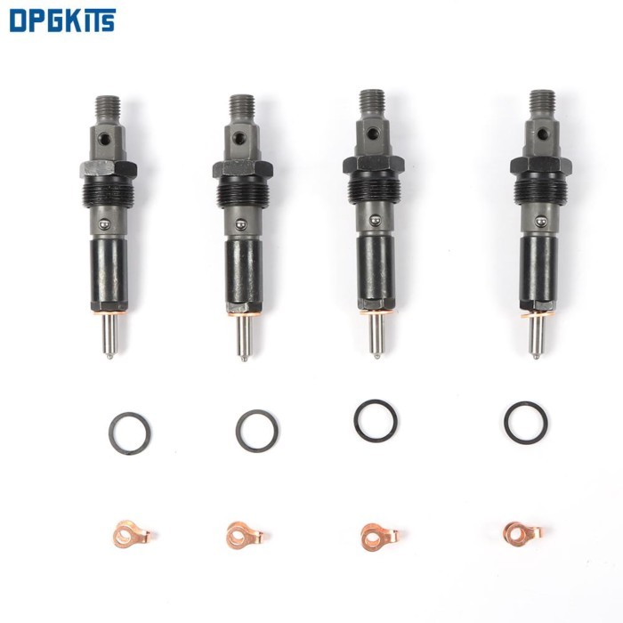 4PCS Fuel Injectors 3909476 J909476 For Cummins 4BT 4BT3.9L 4BT5.9L 6BT 6BT3.9L 6BT5.9L 3.9L 5.9L E