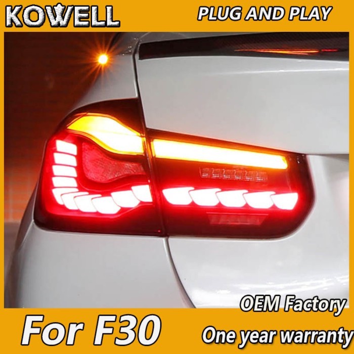 Car Styling LED Tail Lamp For BMW F30 F35 3 Series Tail Lights 2013-2018 F30 Taillight Rear DRL Fog