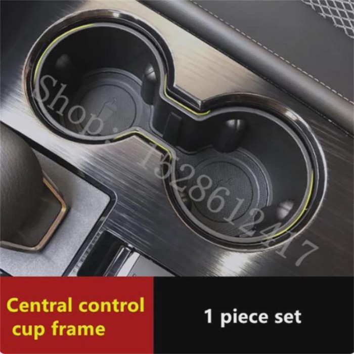 For Nissan X-trail T33 2021-2023 Central control water cup holder modified gear water cup slot fram