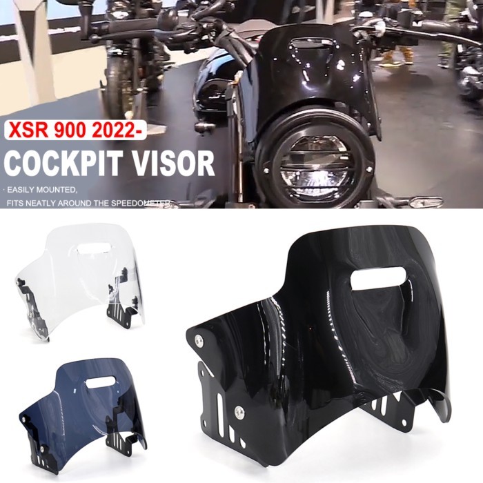New Motorcycle Windscreen Windshield Air Wind Deflector For YAMAHA XSR 900 XSR900 xsr900 2022 2023