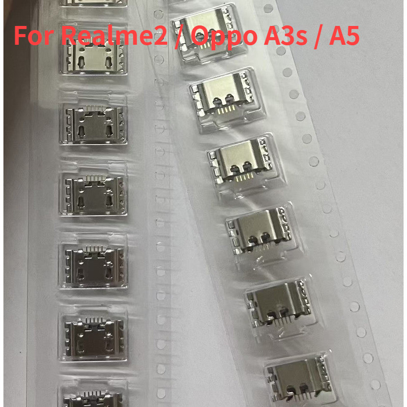 พอร์ตชาร์จ USB สําหรับ Realme2 Oppo A3s A5 10 ชิ้น