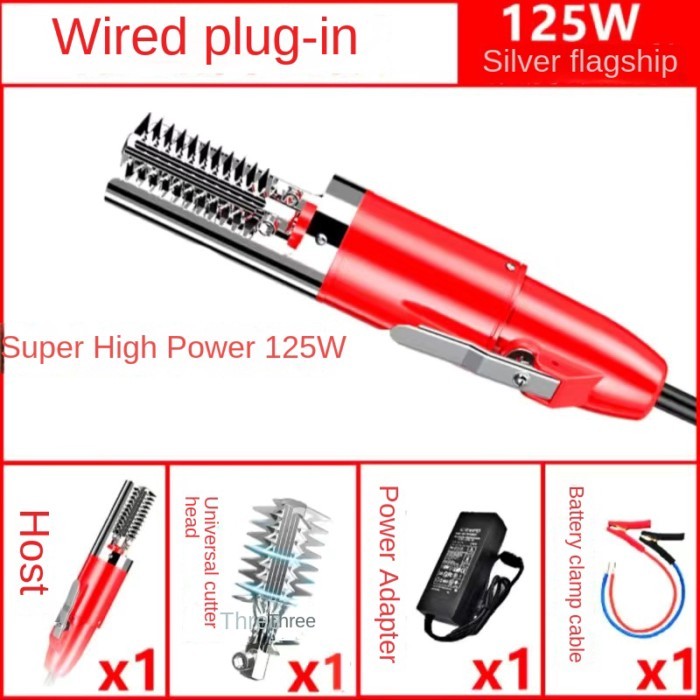 Seafood Tools Electric Fish Scaler - 120W Stainless Steel Fish Scaler, Waterproof Seafood Knife for