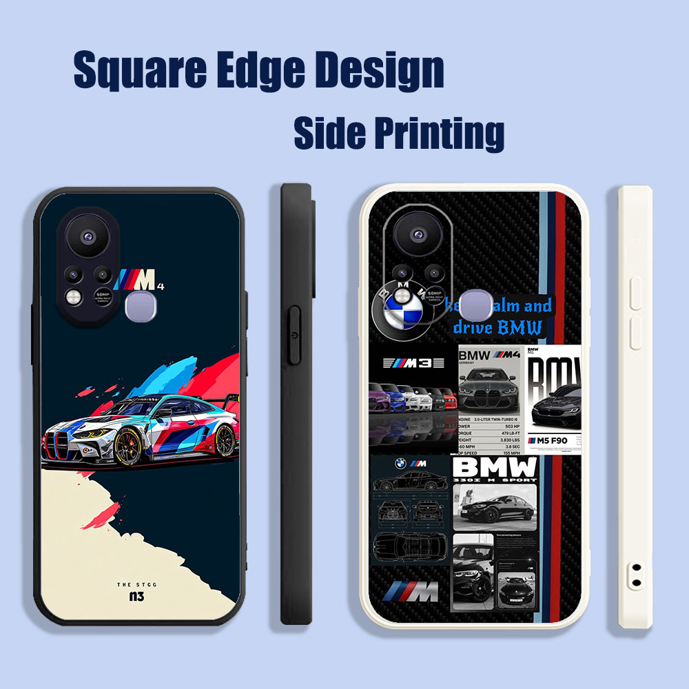 ปลอกสําหรับ Huawei Nova 3i 7i 8i 5T Y9S JDM BMW รถแข่ง DJW29 เคสโทรศัพท์ขอบสี่เหลี่ยม