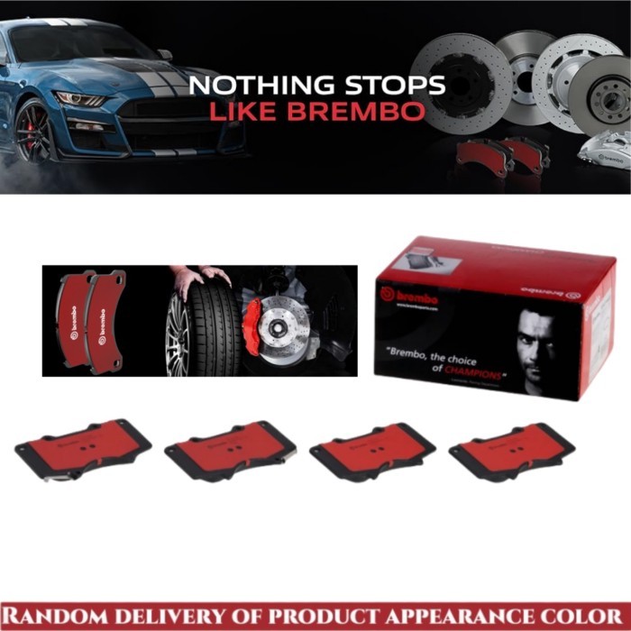 Brembo P83066N Premium Ceramic Front Disc Brake Pad Set Fit For CHANGAN/LEXUS/MITSUBISHI/MITSUBISHI