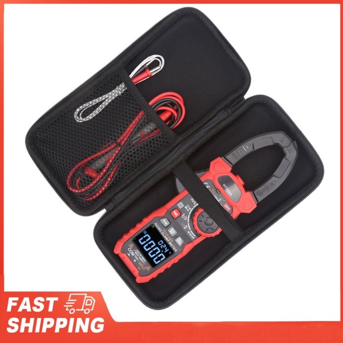 AC/ Tester Clamp Meter HT208D Digital Clamp Meter AC/ Voltage Current NCV Tester Multimeter 6000 Co