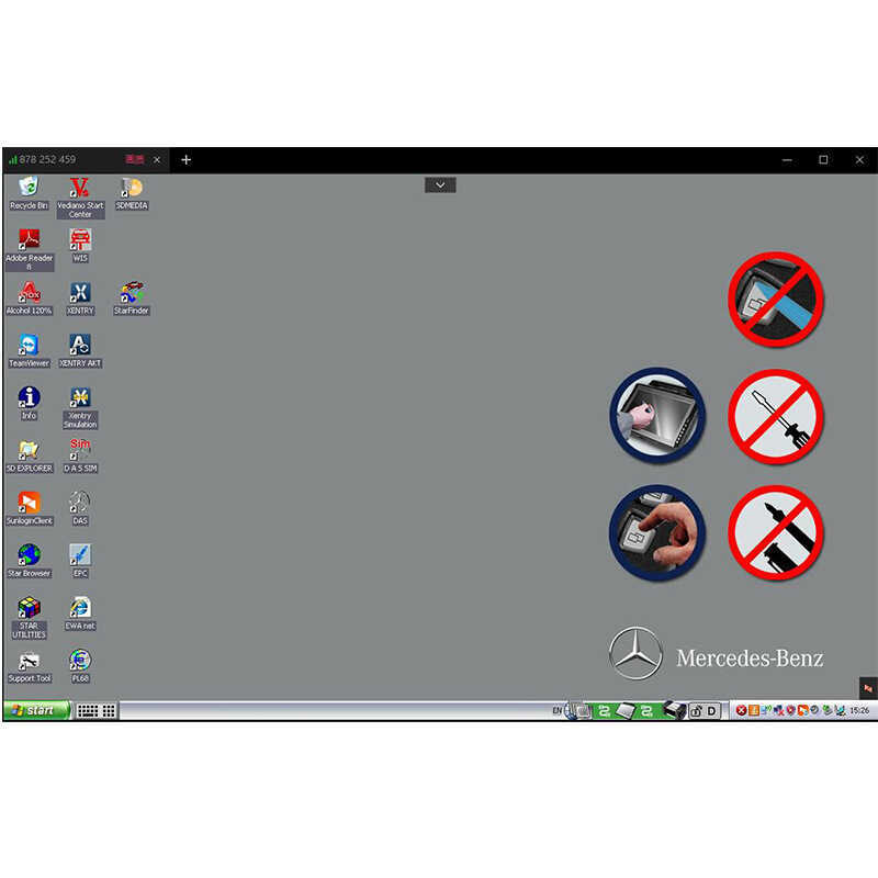 เหมาะสําหรับ BENZ MB SD C3 V2023.03 XENTRY BENZ ซอฟต์แวร์เครื่องมือวินิจฉัยความผิดพลาดในรถยนต์