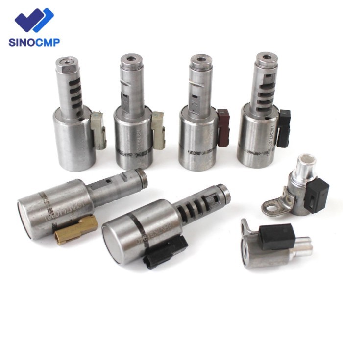 8pcs TF80-SC TF81-SC AF40-6 Transmission Solenoid Valve Kit for 2006-2011 Volvo XC90 4.4L V8 Car So