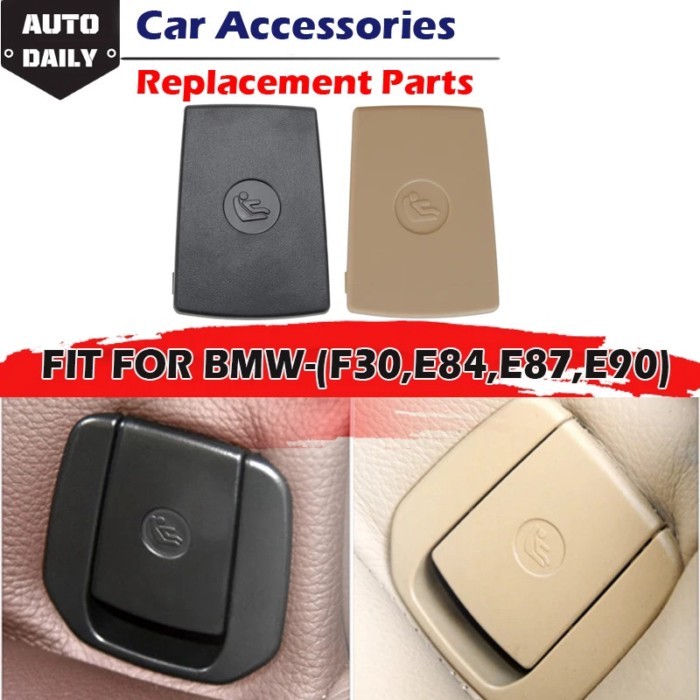 Rear Seat ISOFIX Buckle Flip Cover Child Seat Safety Belt Caps Fit For BMW F30 F31 F20 F21 F22 F80