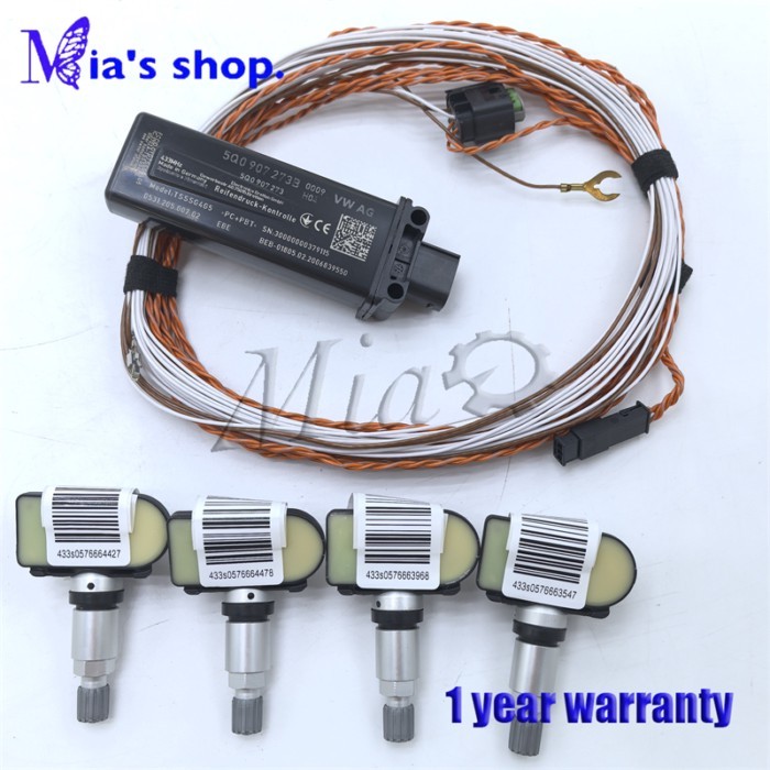 4M0907273B 5Q0907275B TPMS Tire Pressure Sensor Monitoring System For AUDI
