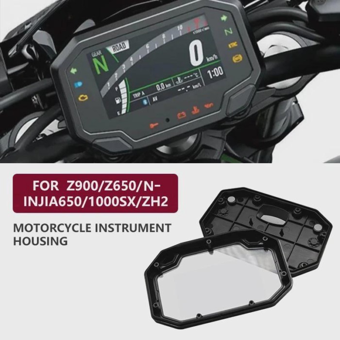For Kawasaki Z400 Z900 Z650 Ninja650 Z1000SX ZH2 Z900 Speedometer Tachometer Gauges Instrument Cove