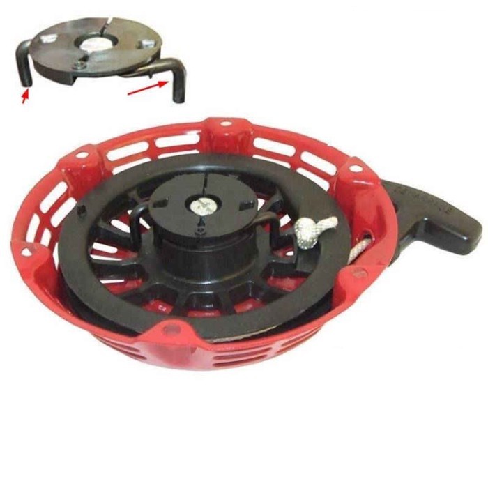 GX160 RECOIL STARTER 27400Z1T702 Curved Steel Bar FOR HONDA GX120 GX200 ENGINE LANUCHER CARTER GRIP