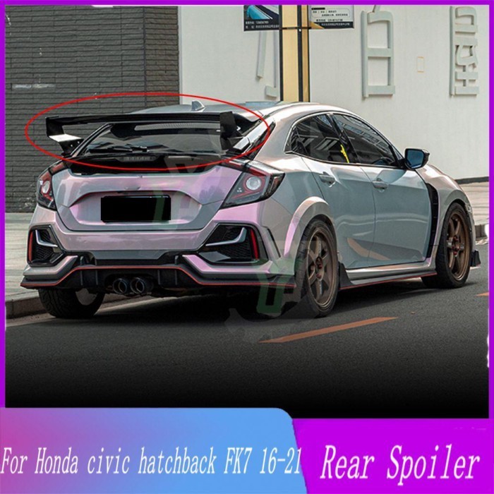 For Honda Civic Hatchback FK7 2016 2017 2018 2019 2020 2021 modified Mugen1:1 JDM FK4 SI Punch-free