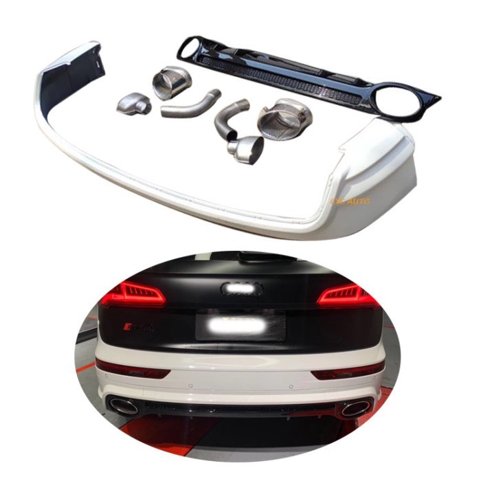 Car bodykit part RSQ5 rear bumper for AUDI RSQ5 Q5 body kit 2016 2017 2018 2019