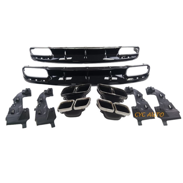 S class car parts rear diffuser for Mercedes Benz  C217 S63 coupe rear diffuser