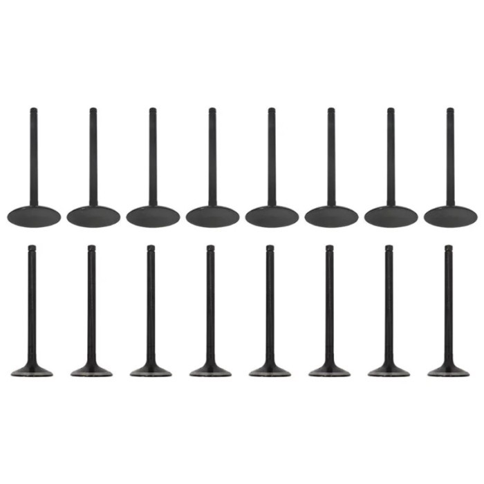 Engine Parts Intake Exhaust Valve Set Fit 4.8 5.3 6.0 L For Chevrolet Cadillac GMC Hummer Isuzu LQ9