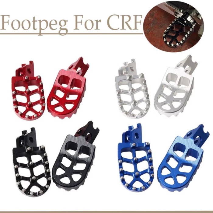 For Honda CRF 250r 300 300l CRF 250l 450r 450x CRF250 Foot Pegs CRF300l CRF300 Footrest CRF 250 300