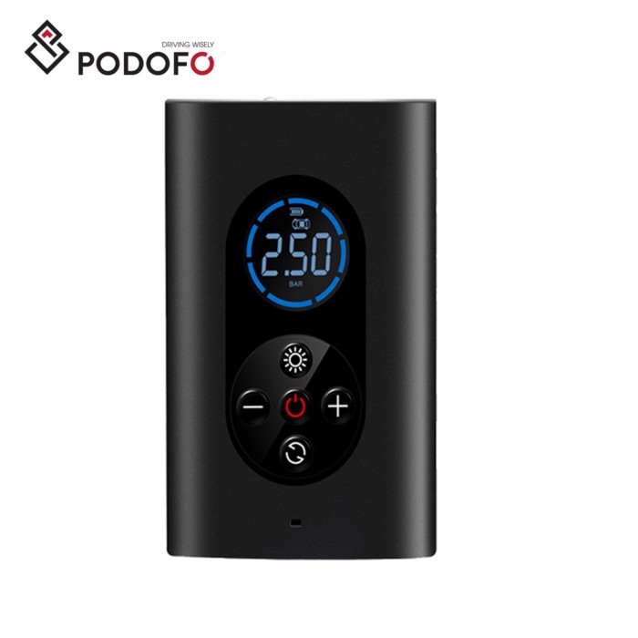 Podofo Car Tire Inflatort Wireless Smart Electric Portable Rechargeable Air Compressor Tire Pump El