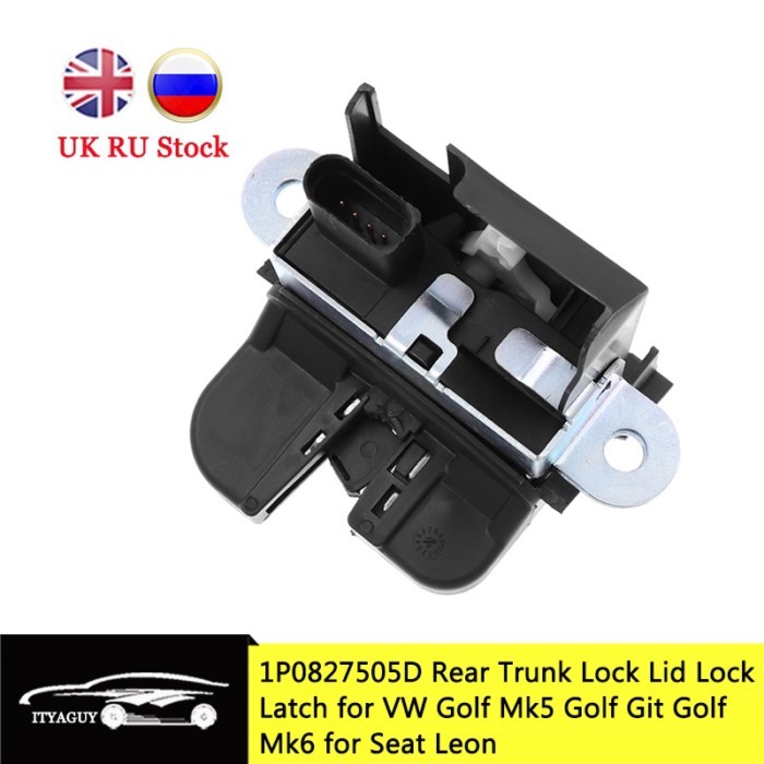 5K0827505A 1K6827505E 5M0827505E 1P0827505D REAR TRUNK LOCK LID LATCH FOR VW GOLF MK5 GTI MK6 FOR S