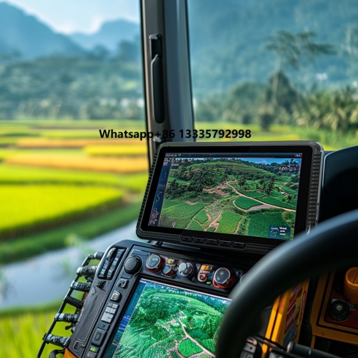 Vehicle Rugged Tablet 10.1 Inch Industrial Terminal PC with Windows 11 / 1000 Nits / 4G / GPS for C